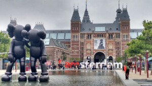Kraje Beneluxu Holandia Amsterdam Muzeum Rijksmuseum