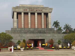 Wycieczka Wietnam Hanoi mauzoleum Ho Chi Minha