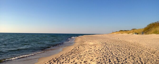 Wzdłuż wybrzeża Bałtyku